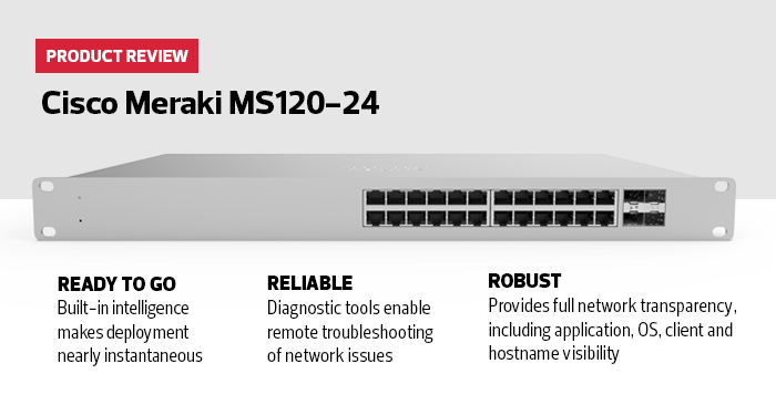 Review Cisco Meraki Cloud Managed Ms1 24p Switch Healthtech