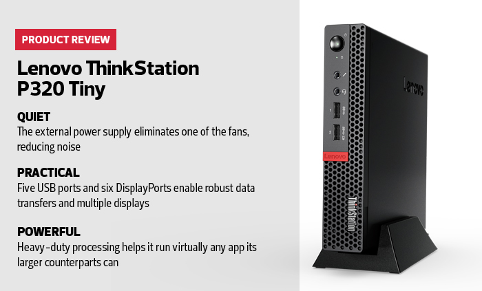 Review: Lenovo ThinkStation P320 Tiny Offers Full-Sized Power for