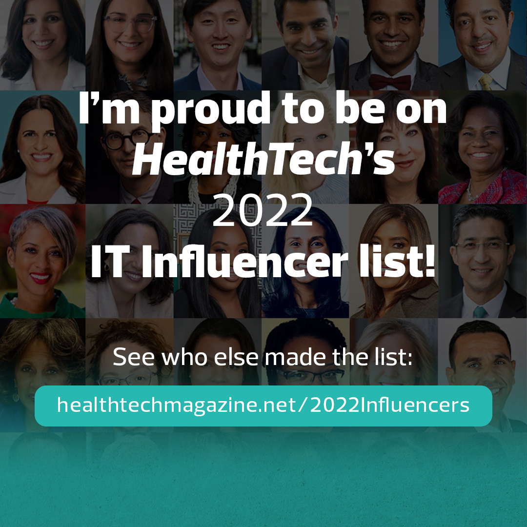 Health IT Influencer List Badge