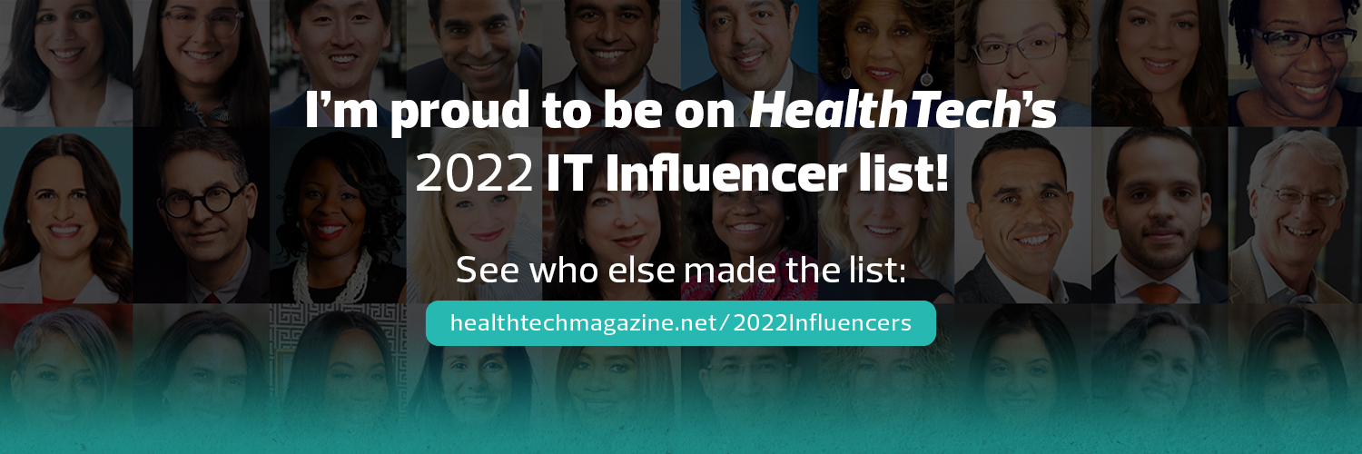 Health IT Influencer List Twitter header
