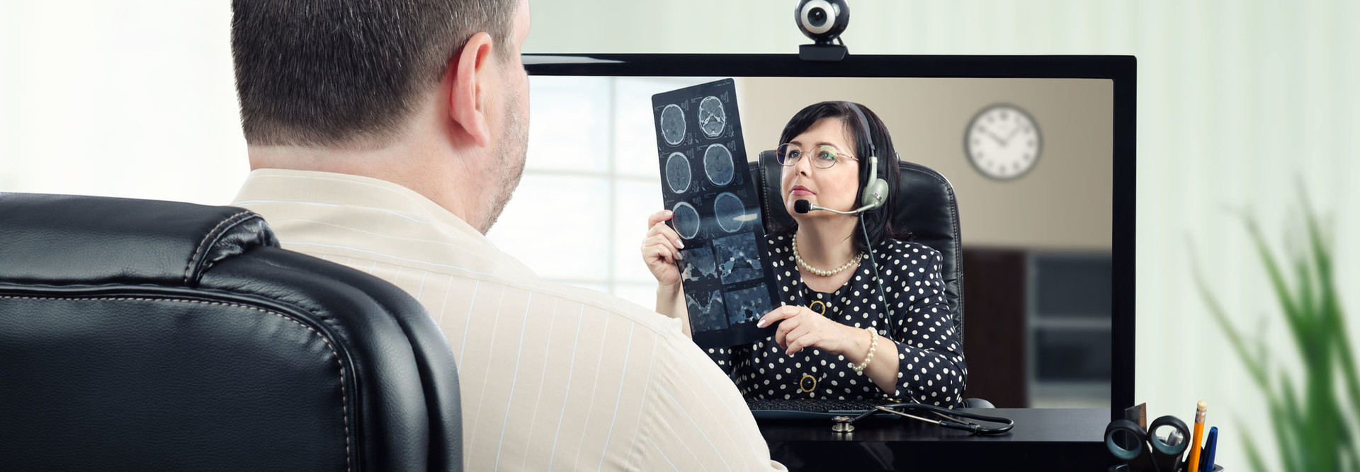 Doctor visit via telemedicine
