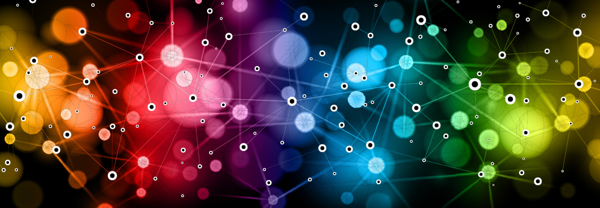 Interconnected Colored lines