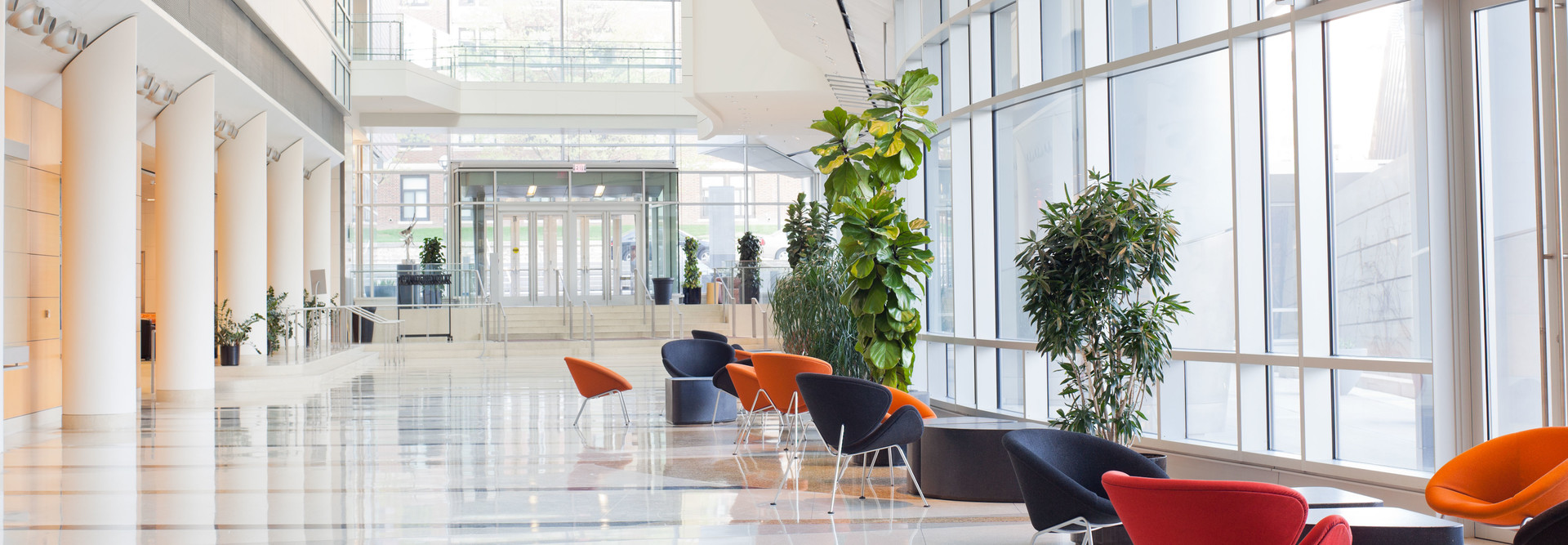 Modern lobby