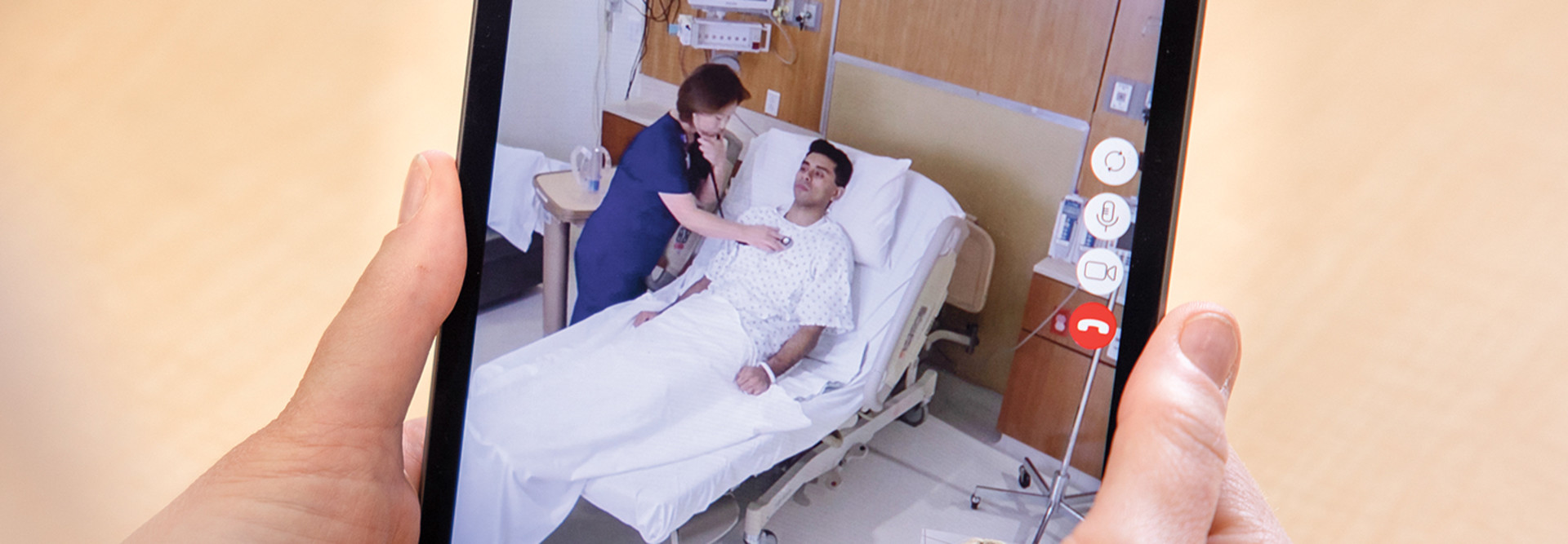 Hospitals’ In-Room Cameras Enable Seamless Visits and Better Safety