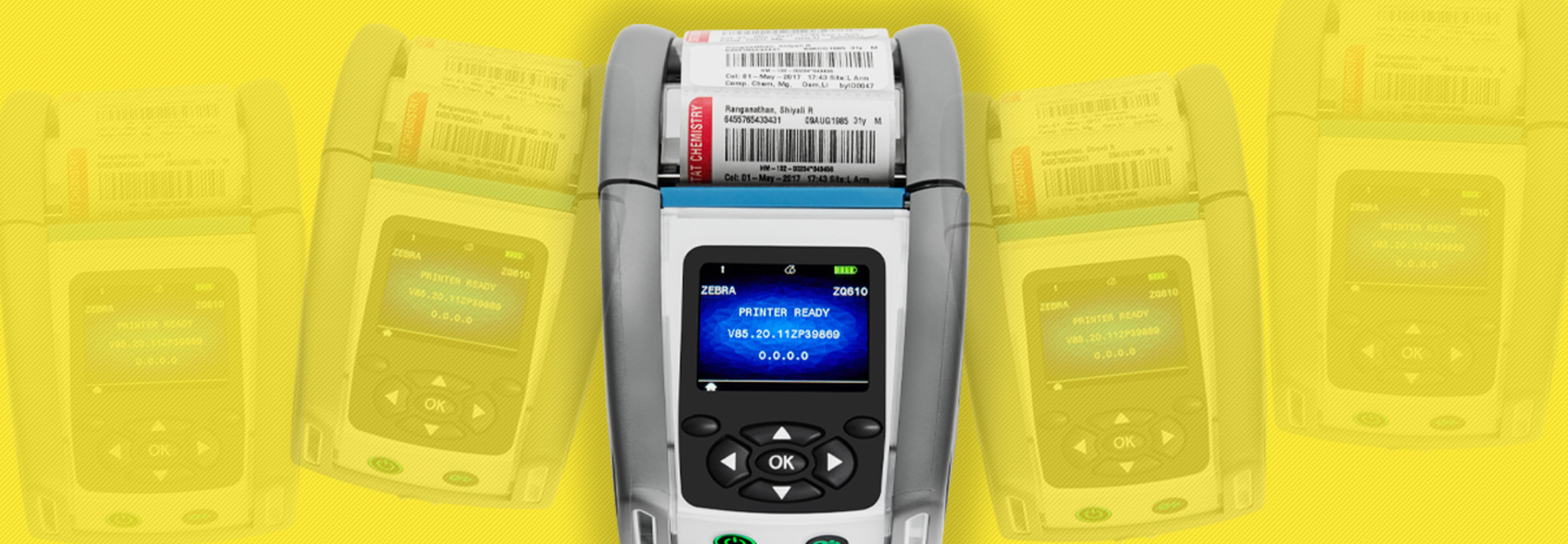 Zebra ZQ610-HC mobile printer