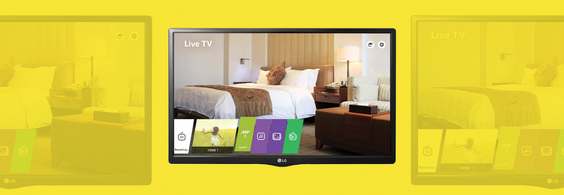 LG 24-inch UL Hospital Grade Pro:Centric Smart TV