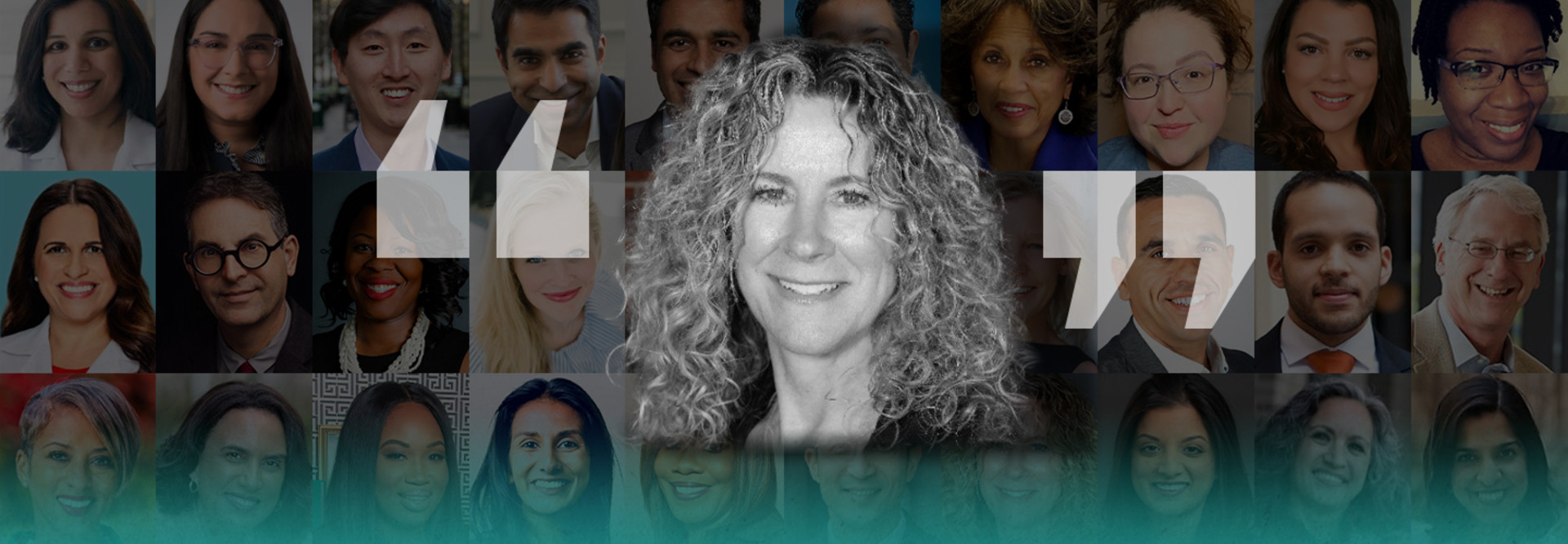 Sherri Hess and collage of HealthTech influencers