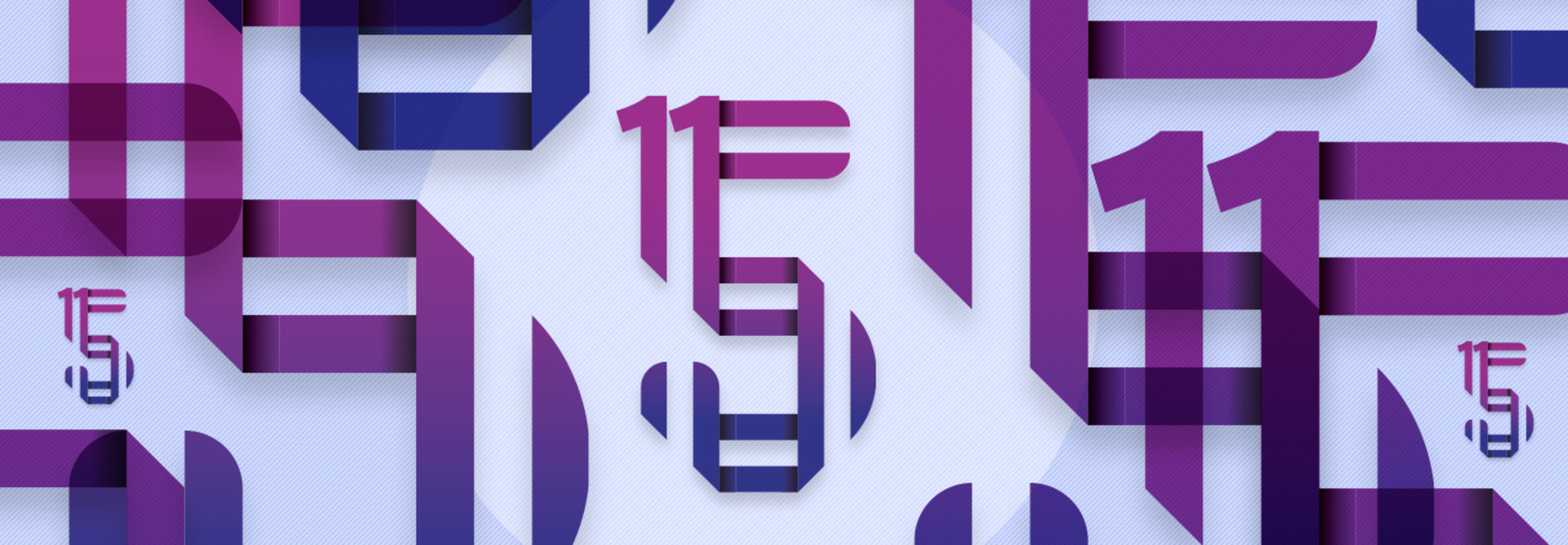 Stylized purple 5