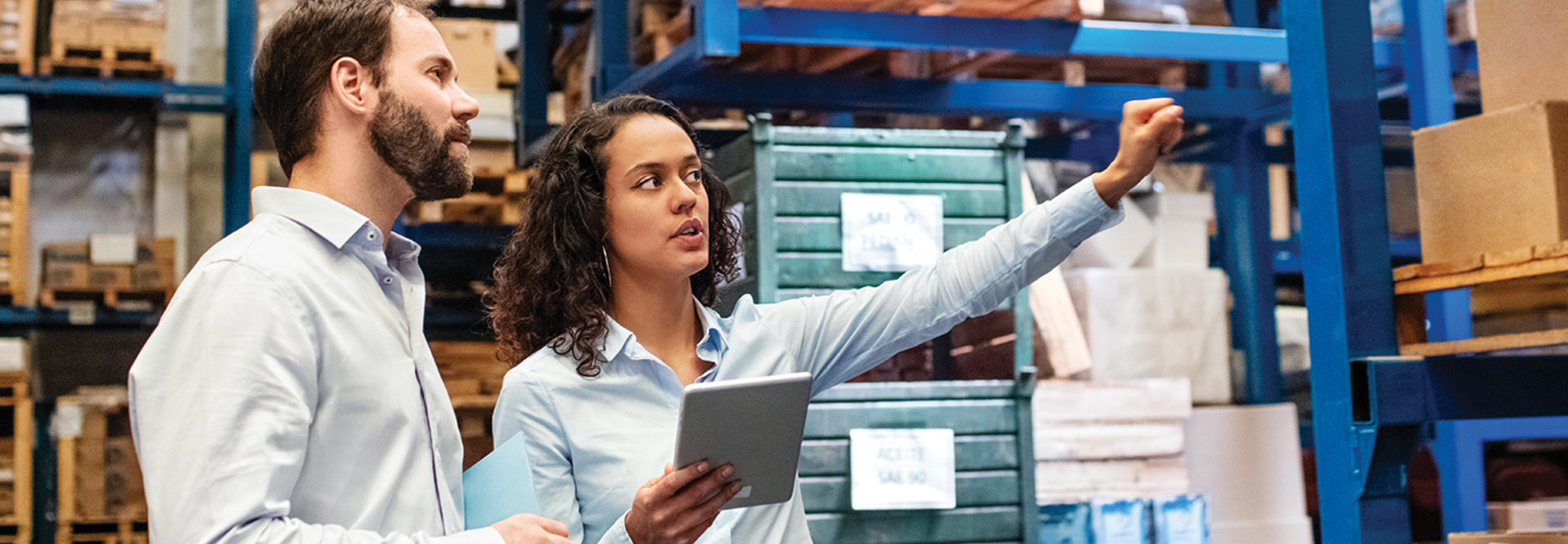 Team handling supply chain management