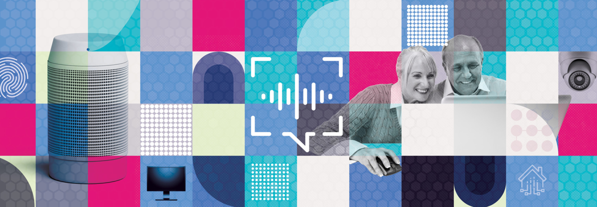 Senior care tech trends concept