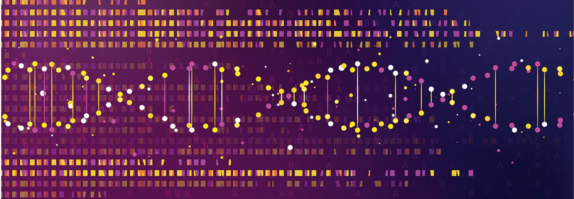 DNA strand genomics concept