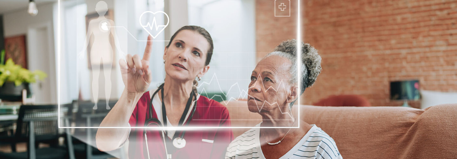 Home medical care using artificial intelligence