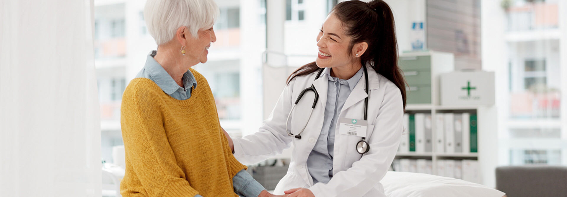 doctor gives patient full attention