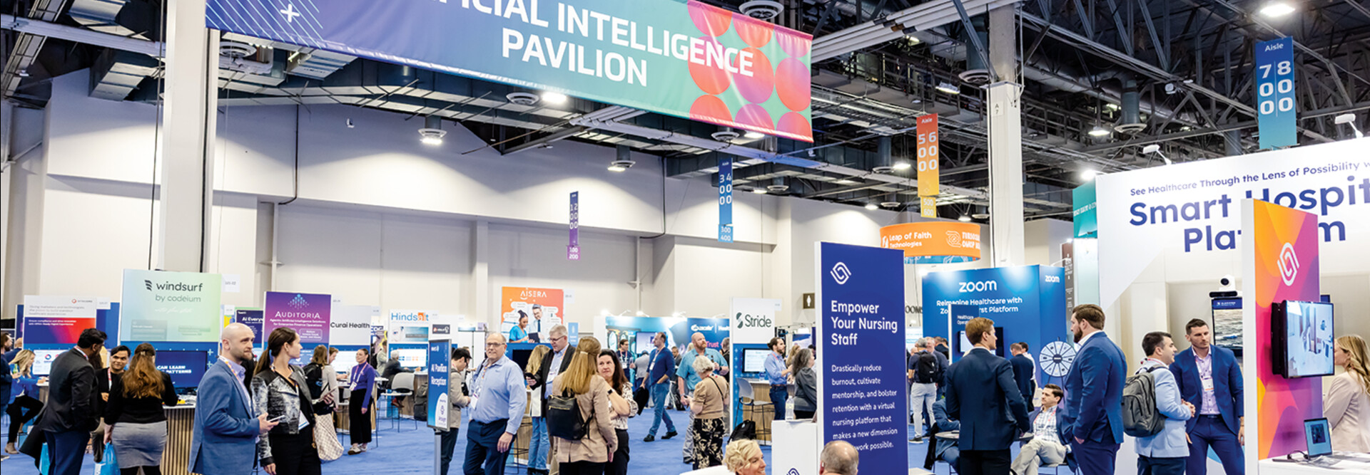 HIMSS exhibit floor