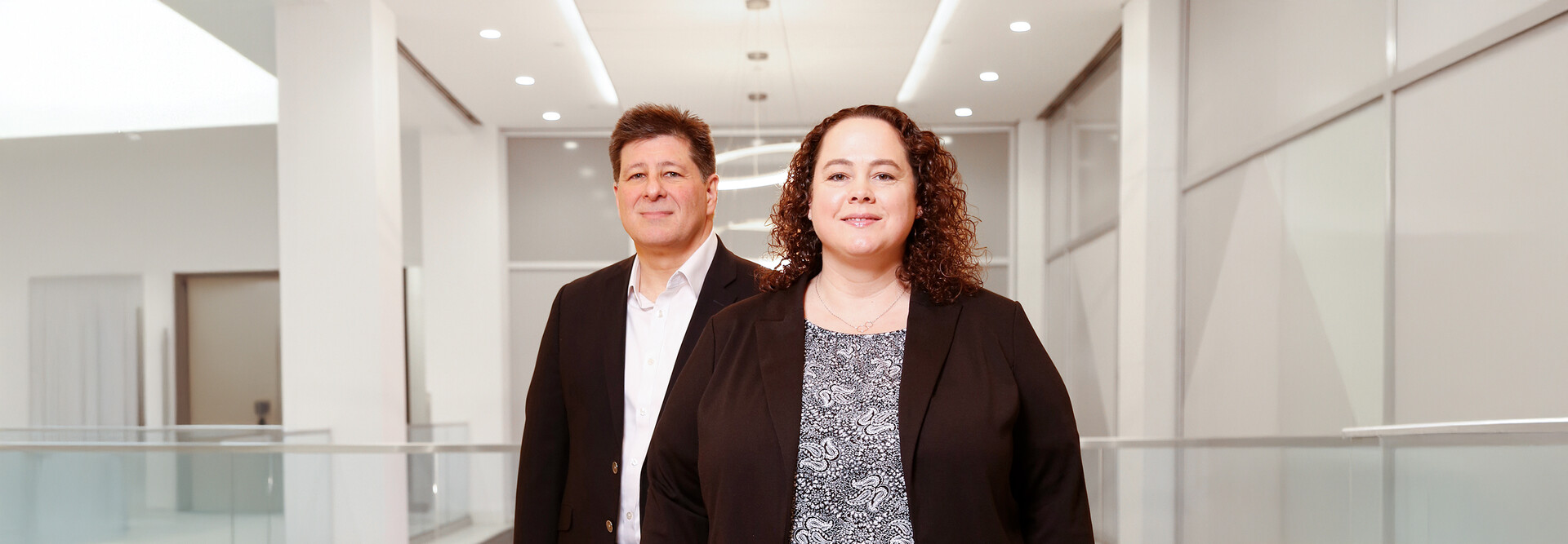 Dr. Eric Apler and Erica Smith