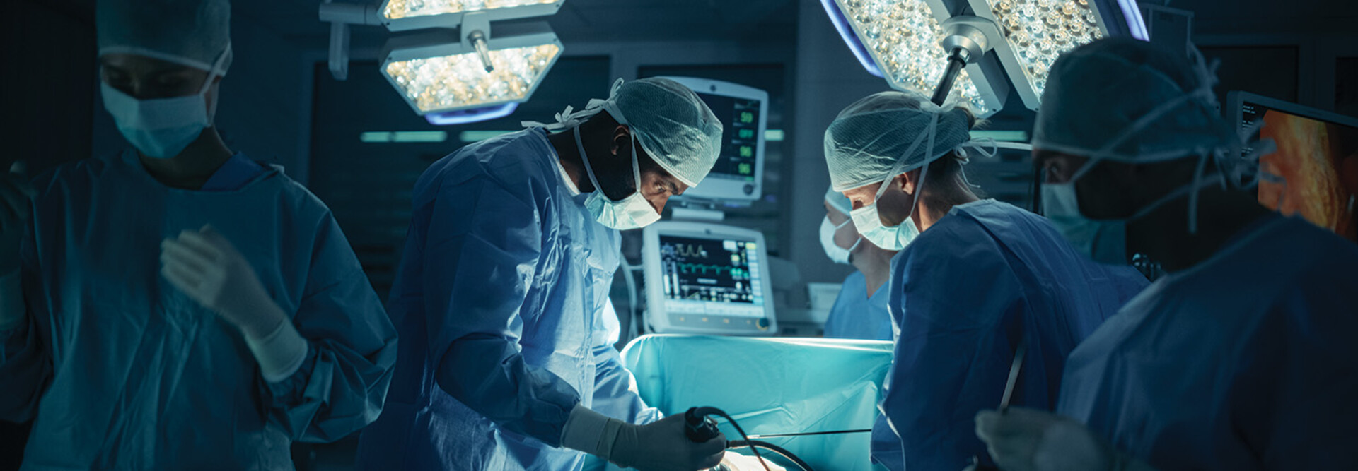 surgeons in the operating room
