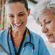 Doctor speaking with patient