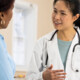 doctor gives a patient her full attention
