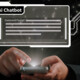 AI chatbot concept with chatbox and hand holding phone