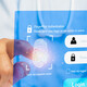 Healthcare provider entering password