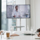 care team speaks with physician over conference call