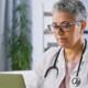 doctor on laptop