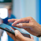 Doctor using tablet