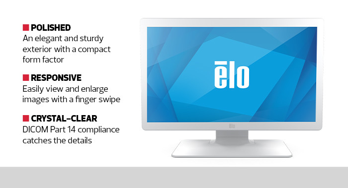 Elo 2403LM Touch-Screen Medical-Grade Monitor 