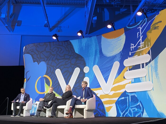 panelists on stage at ViVE 2025