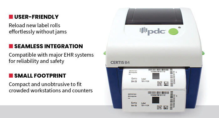 PDC Certis B4 Direct Thermal Label Printer