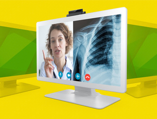 Elo 2403LM Medical Grade Monitor 