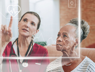 Home medical care using artificial intelligence