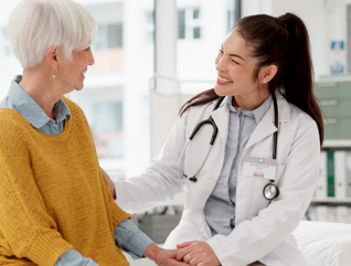 doctor gives patient full attention