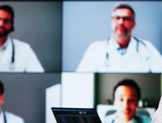 remote call with care team