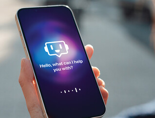 chatbot on phone
