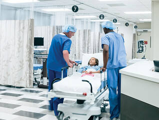 busy hospital
