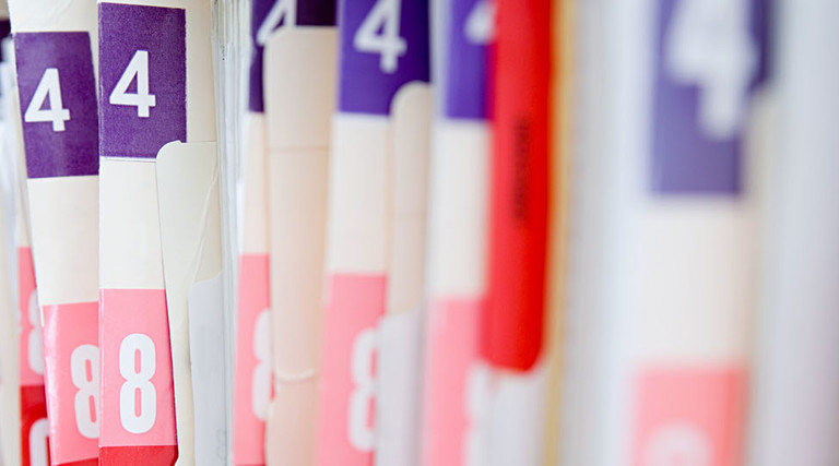 Hospital patient files