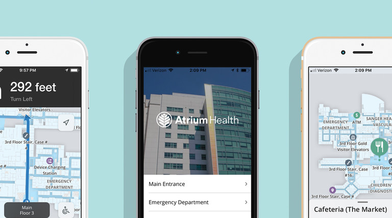 Atrium Health wants to  use its wayfinding tool to improve both the patient and the visitor experience.