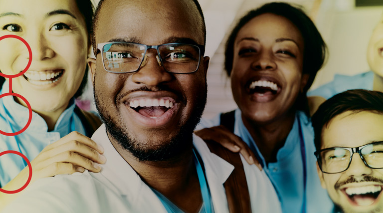 Healthcare cybersecurity team