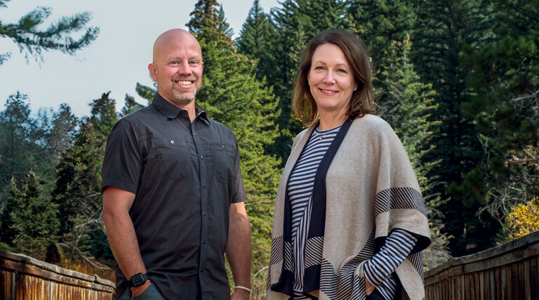 Chad Milam and Julie Jackson