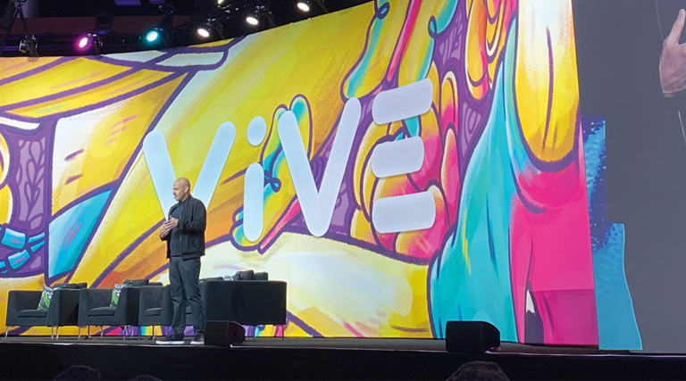 Microsoft's Joe Petro on stage at ViVE 2025