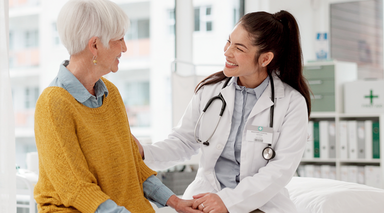 doctor gives patient full attention
