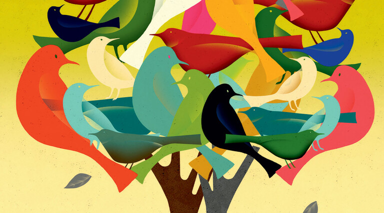 abstract illustration of a tree