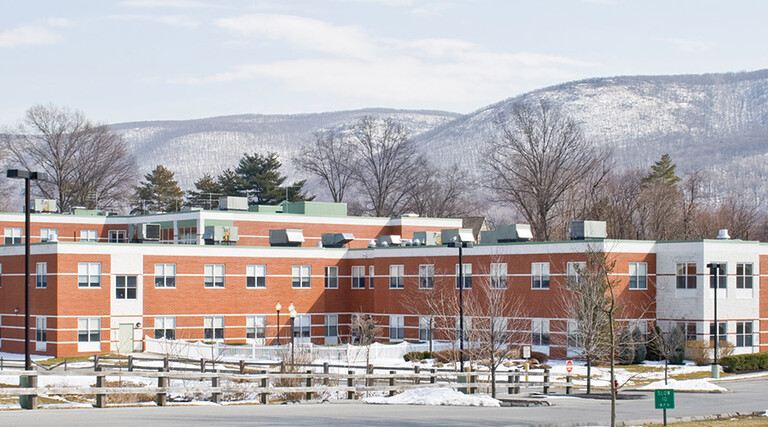 rural hospital in the mountains