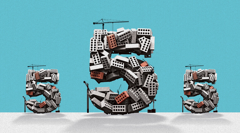 a number five under construction