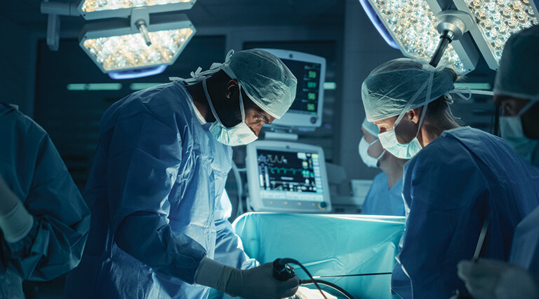 surgeons in the operating room