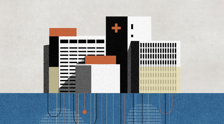 hospital illustration
