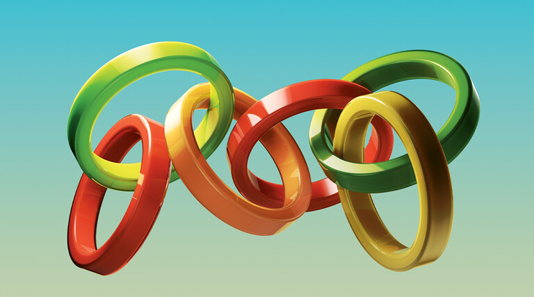 colorful links
