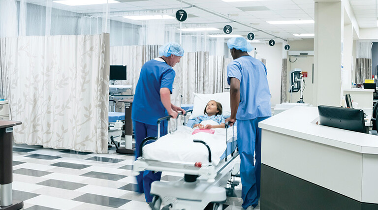 busy hospital
