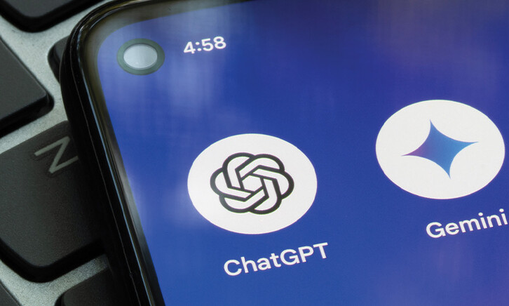 mobile phone with AI apps